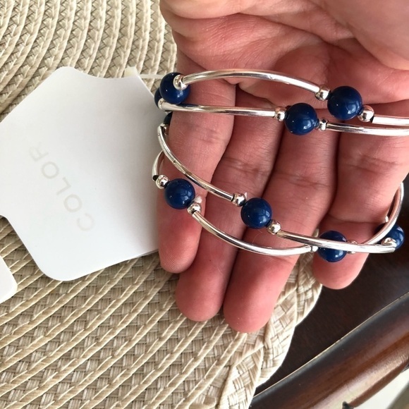 NWT Kohls Color Set of 4 Bracelet - Picture 3 of 3